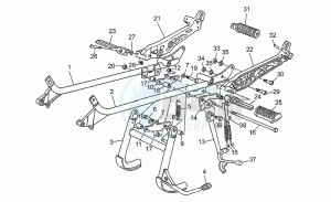 S 1000 drawing Footrests-stands