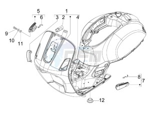 GTV 300 4T 4V ie drawing Frame - bodywork