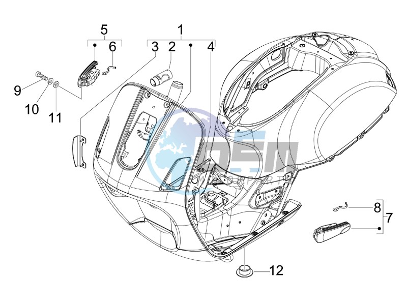 Frame - bodywork