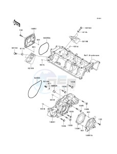 JT 1500 F [ULTRA 260LX] (F9F) F9F drawing ENGINE COVER-- S- -