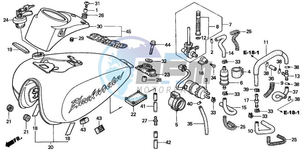 FUEL TANK/FUEL PUMP