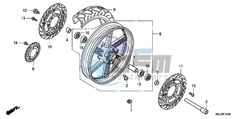 FRONT WHEEL