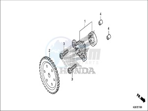 WW125EX2H WW125 E drawing OIL PUMP