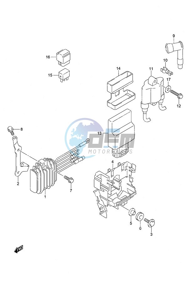 Rectifier/Ignition Coil Remote Control