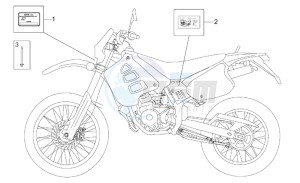 RX 50 drawing Plate set