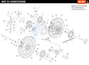 MRT-50-COMPETIZIONE drawing WHEEL - BRAKES