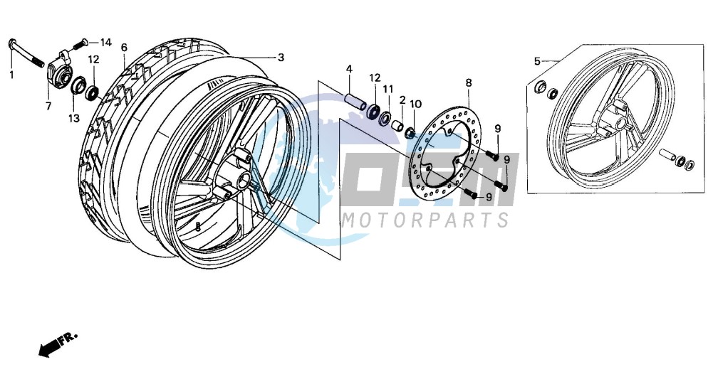 FRONT WHEEL