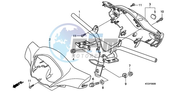 HANDLE PIPE/HANDLE COVER