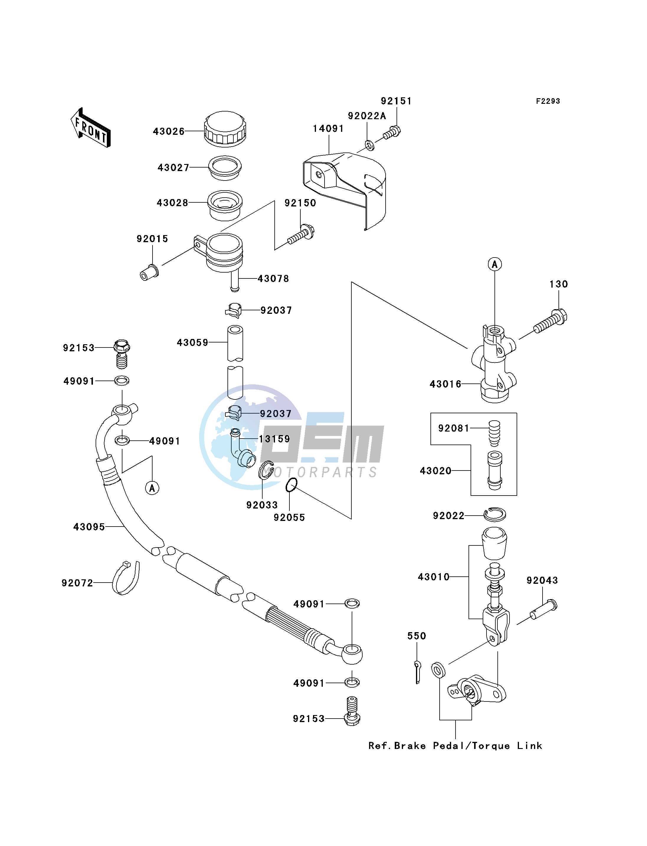 REAR MASTER CYLINDER