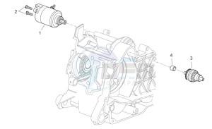 Sport City 125-200-250 e3 drawing Starter motor I