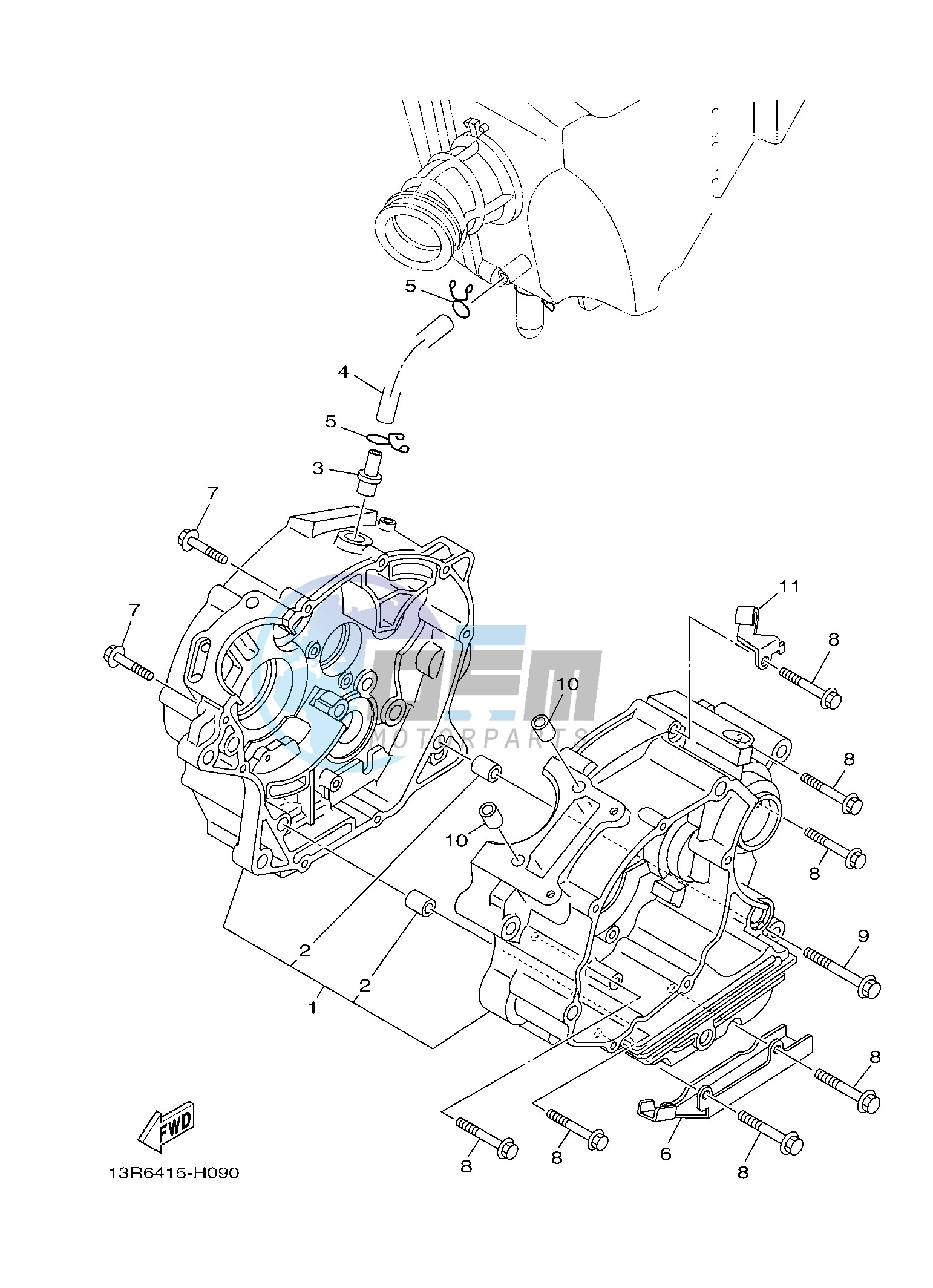 CARTER CRANKCASE