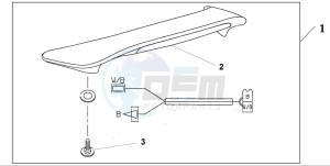 GL1800 drawing REAR SPOIL*R274M*