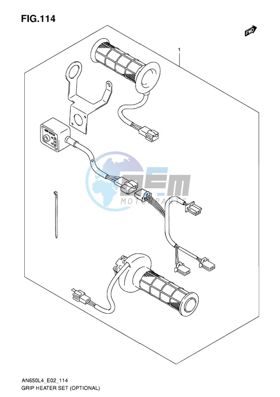 GRIP HEATER SET