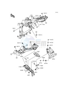 Z250SL BR250EFF XX (EU ME A(FRICA) drawing Rear Fender(s)