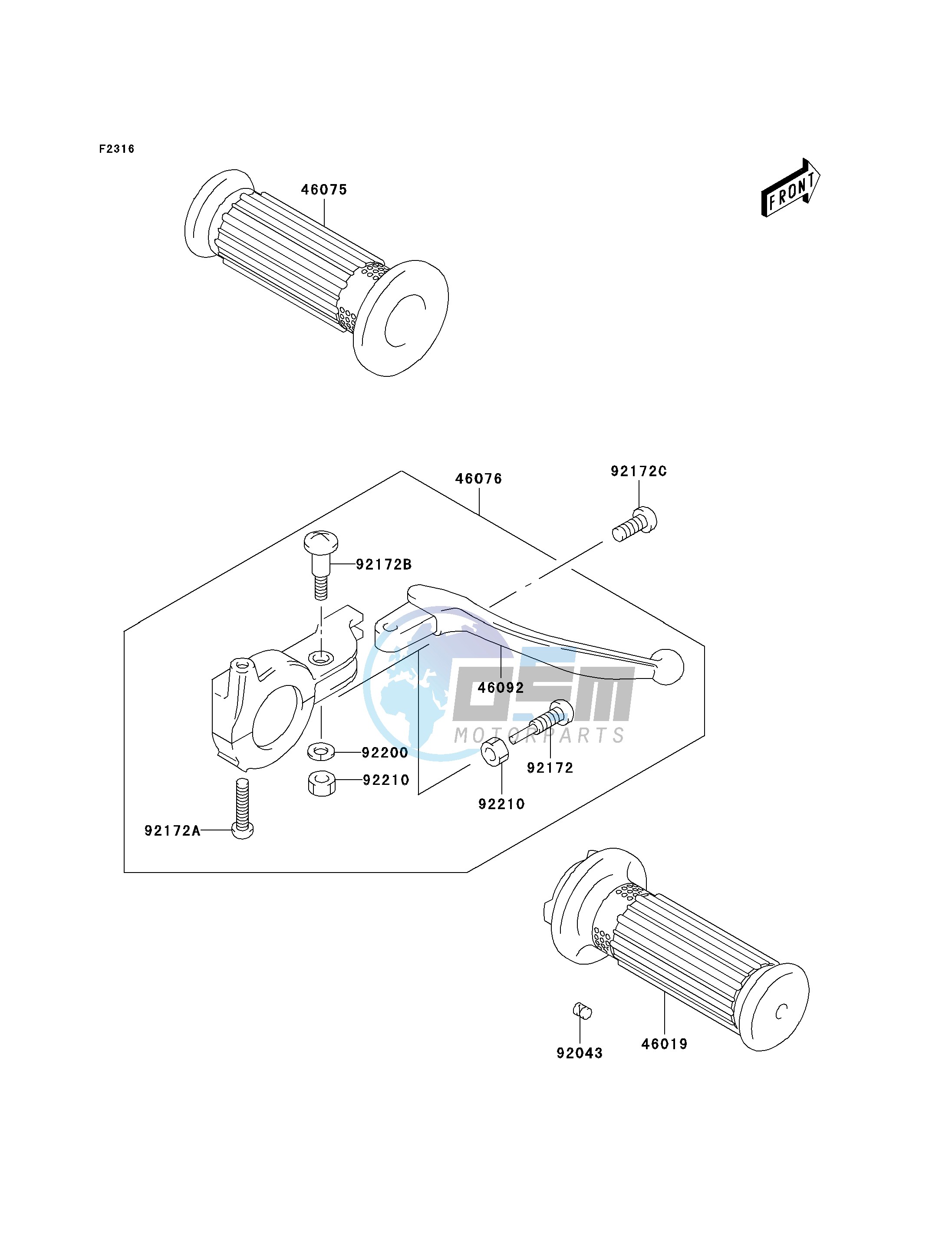 HANDLE LEVER