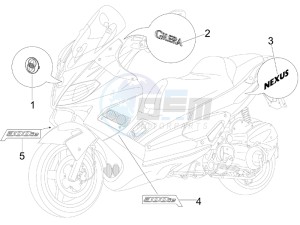 Nexus 300 ie e3 drawing Plates - Emblems