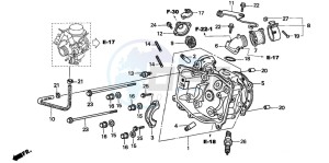 FES250 FORESIGHT drawing CYLINDER HEAD