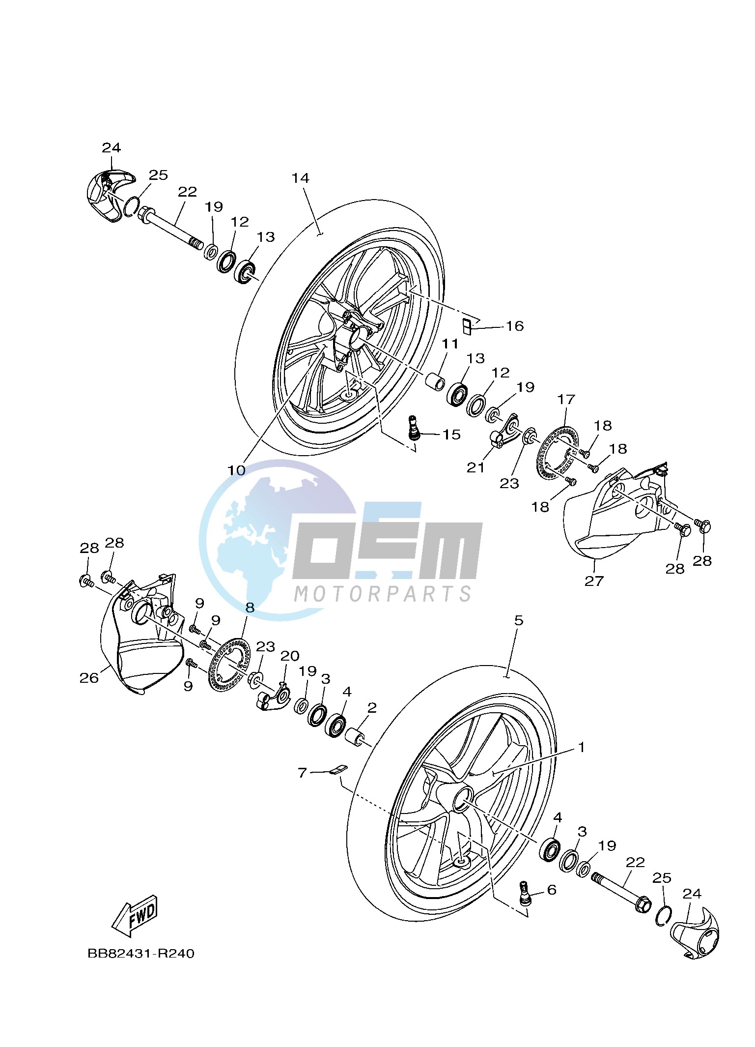 FRONT WHEEL