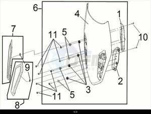 CRUISYM a 300 (LV30W3-EU) (M3) drawing WIND SCREEN