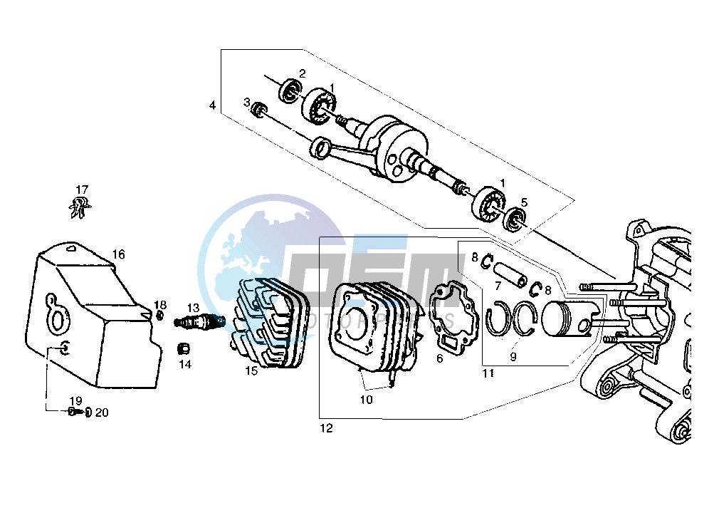 CRANKSHAFT-CYLINDER