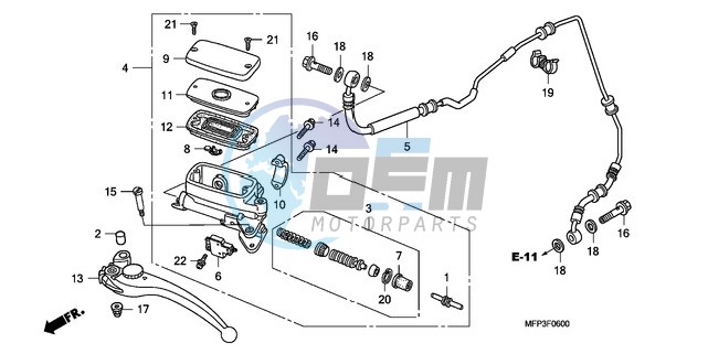 CLUTCH MASTER CYLINDER