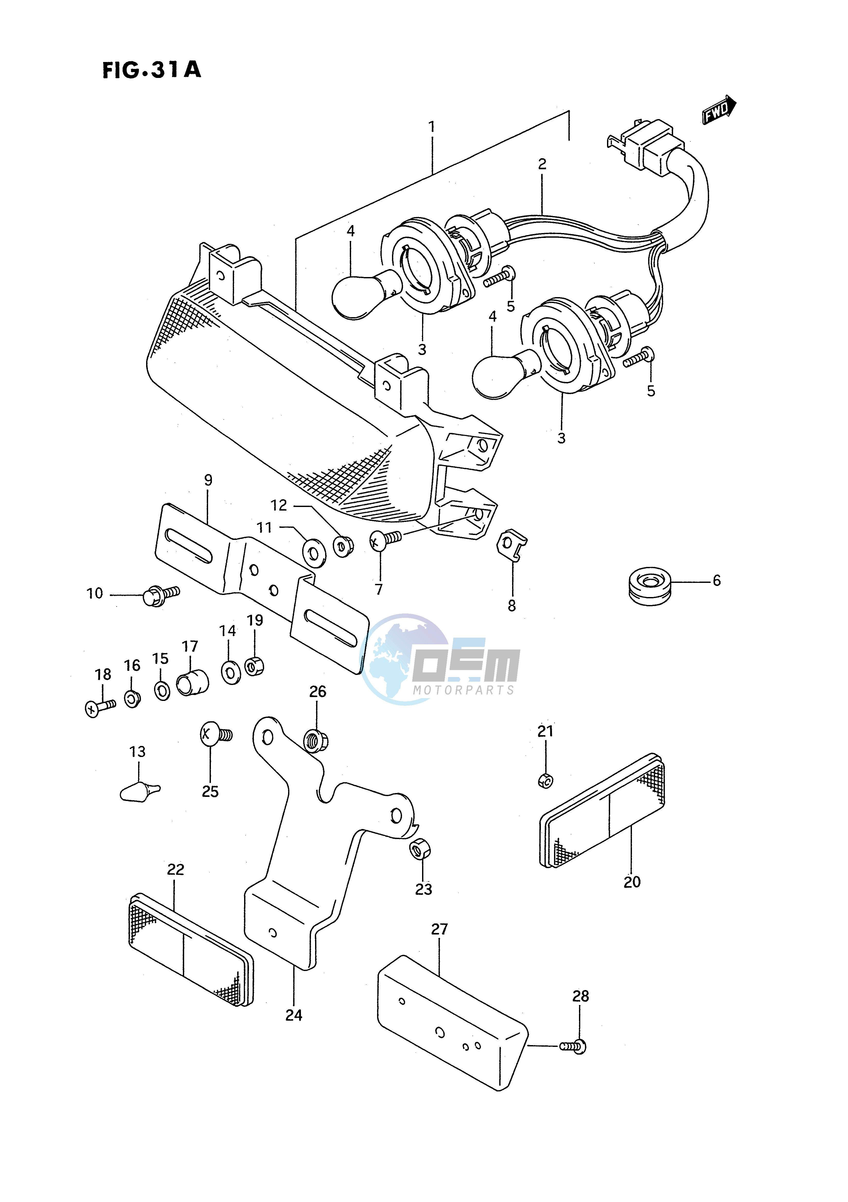 TAIL LAMP (MODEL R S)