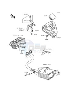 ER-6N ER650EDS XX (EU ME A(FRICA) drawing Fuel Injection