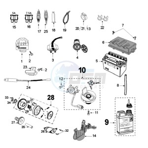 FIGHT 3 N 4T drawing ELECTRIC PART