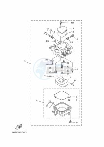 FT9-9D drawing CARBURETOR