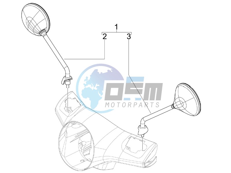 Driving mirror/s