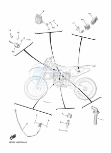 WR450F (BDBC) drawing ELECTRICAL 1