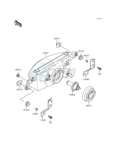 ZX 900 B [NINJA ZX-9R] (B1-B3) [NINJA ZX-9R] drawing HEADLIGHT-- S- -