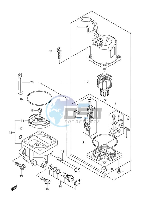 PTT Motor (DF 250S)