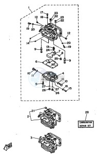 175A drawing CARBURETOR