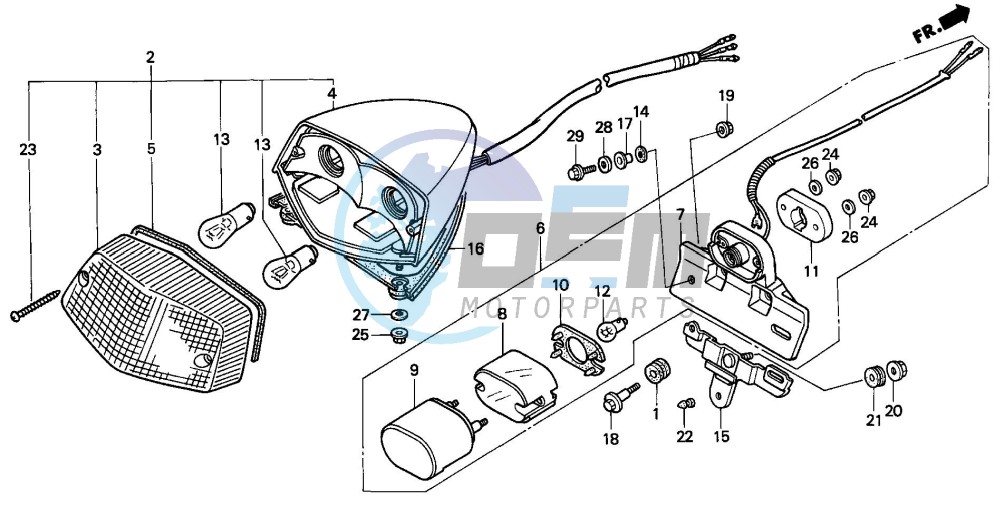 TAILLIGHT (NV400C/600C)