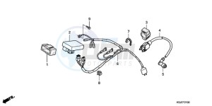 CRF100F9 Europe Direct - (ED / CMF) drawing WIRE HARNESS