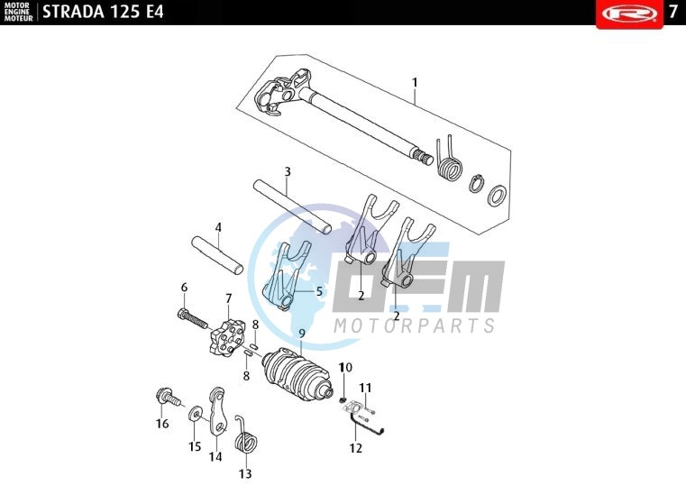 SELECTOR SHAFT