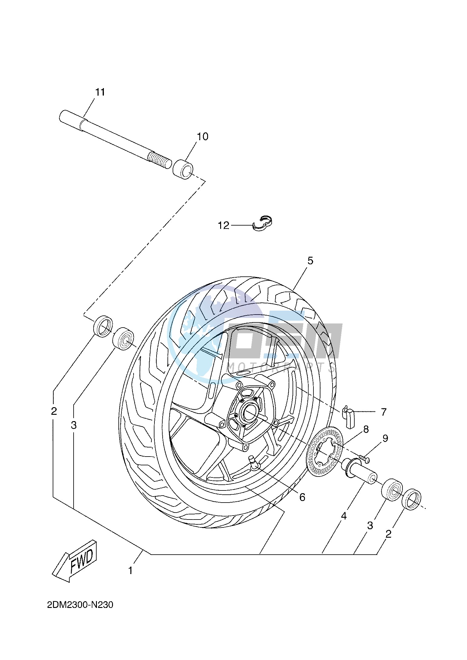 FRONT WHEEL