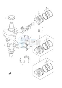 DF 25 drawing Crankshaft