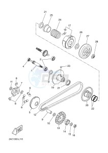 YN50FU NEO'S 4 UBS (2ACH) drawing CLUTCH