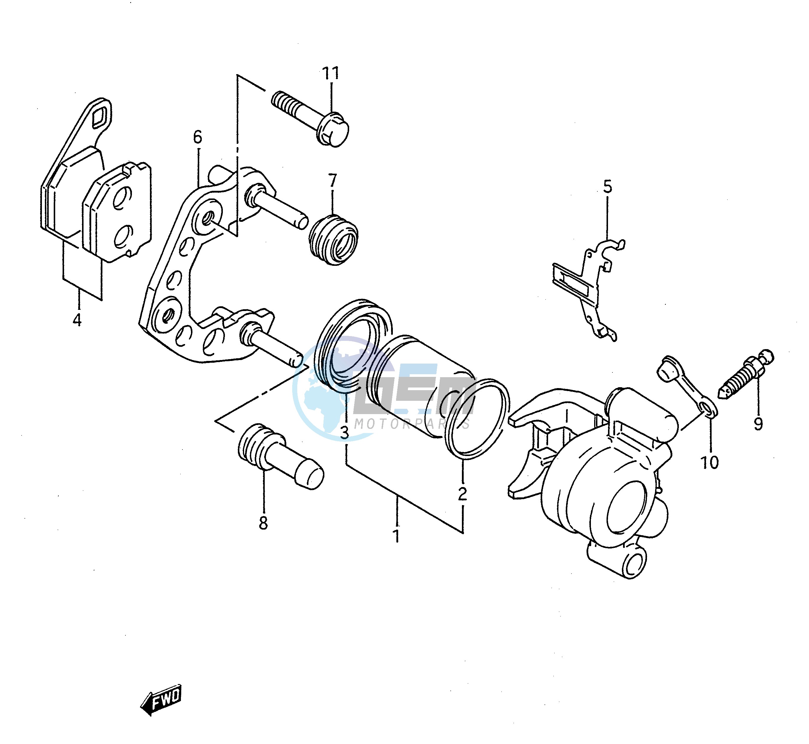 FRONT CALIPER