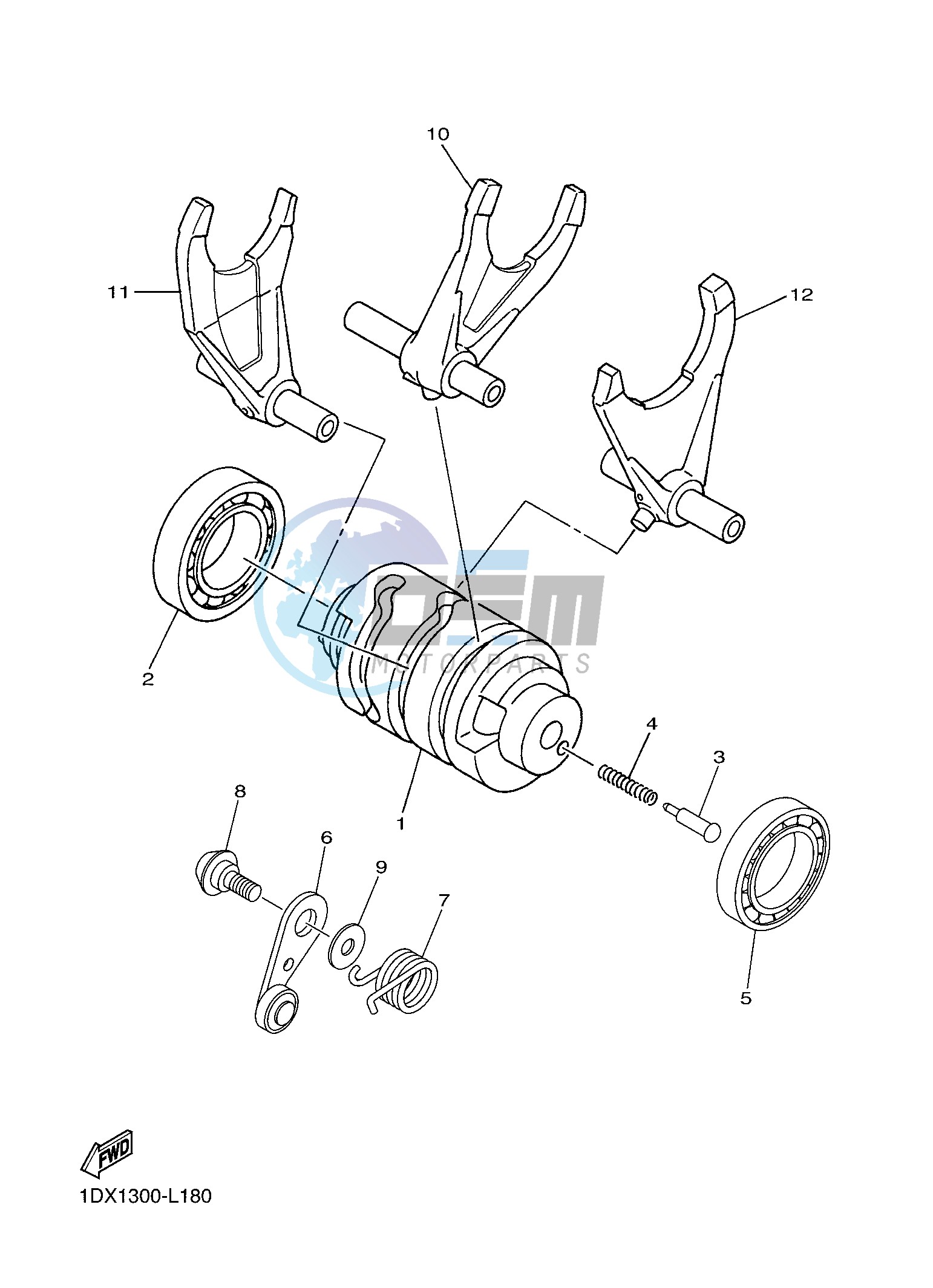 SHIFT CAM & FORK