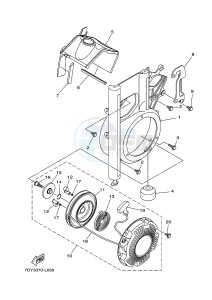 EF1000 84 (7DY3) drawing AIR SHROUD & STARTER