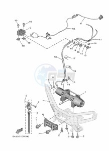 YXF1000EWS YX10FRPSN (B4JC) drawing WINCH