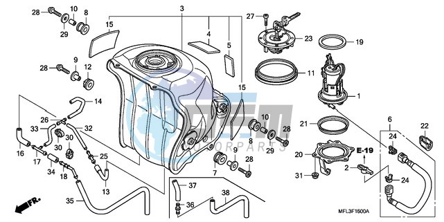 FUEL TANK/FUEL PUMP