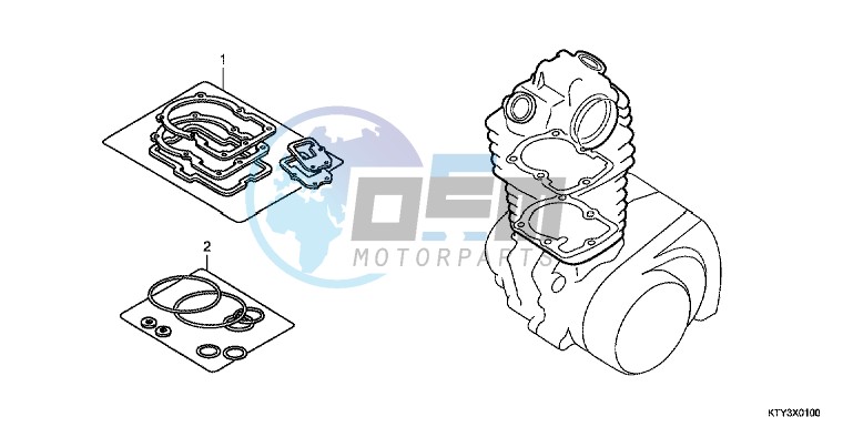 GASKET KIT A