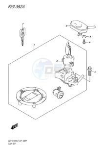 GSX-S 1000 drawing LOCK SET