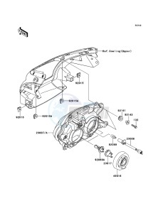 ER-6f EX650A7F GB XX (EU ME A(FRICA) drawing Headlight(s)