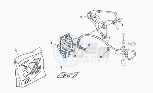 California 1100 Jackal Jackal drawing Rear brake caliper