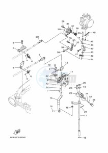 F115BETX drawing THROTTLE-CONTROL